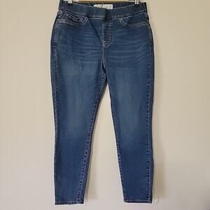 Levi Strauss Womens Signature Gold Totally Shaping Pull-On Skinny 14 Short 32x28